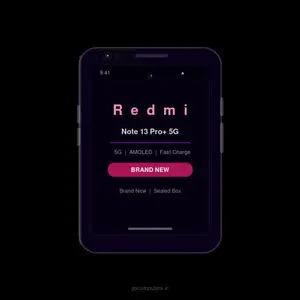 Redmi Note 13 Pro+ 5G (12GB/256GB) – Brand New